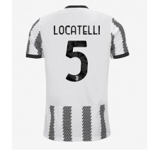 Juventus Manuel Locatelli #5 Hjemmedrakt 2022-23 Kortermet